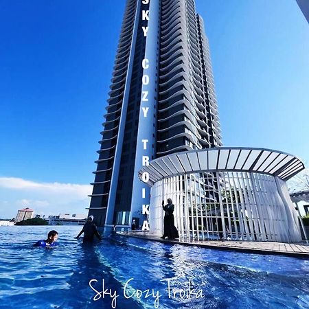 Sky Cozy Troika Residence, 1 Bedroom 4-6 Pax, 2 Bedrooms 6-8 Pax, Pool Vew, Sky & City View, Free Parking, Pool, Unlimited Wifi & Netflix Kota Bharu Zewnętrze zdjęcie