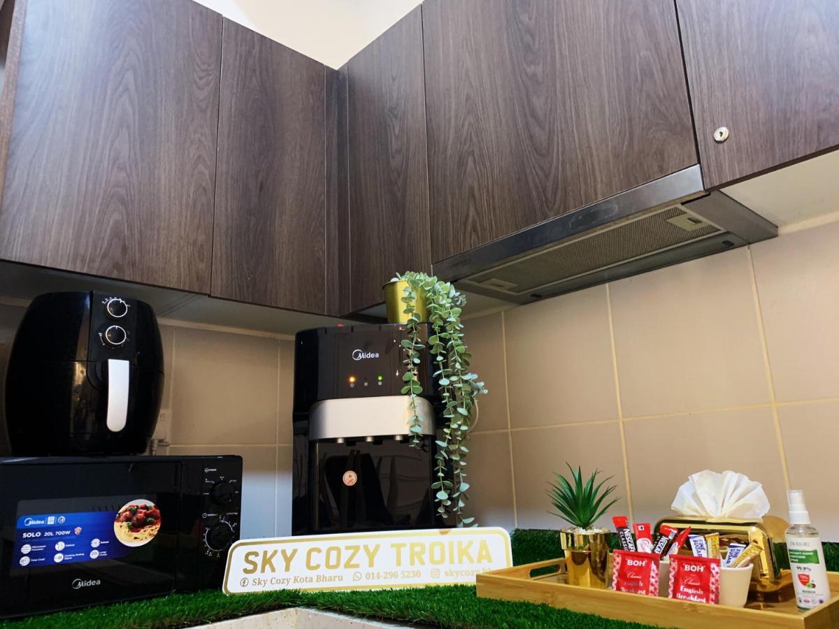 Sky Cozy Troika Residence, 1 Bedroom 4-6 Pax, 2 Bedrooms 6-8 Pax, Pool Vew, Sky & City View, Free Parking, Pool, Unlimited Wifi & Netflix Kota Bharu Zewnętrze zdjęcie