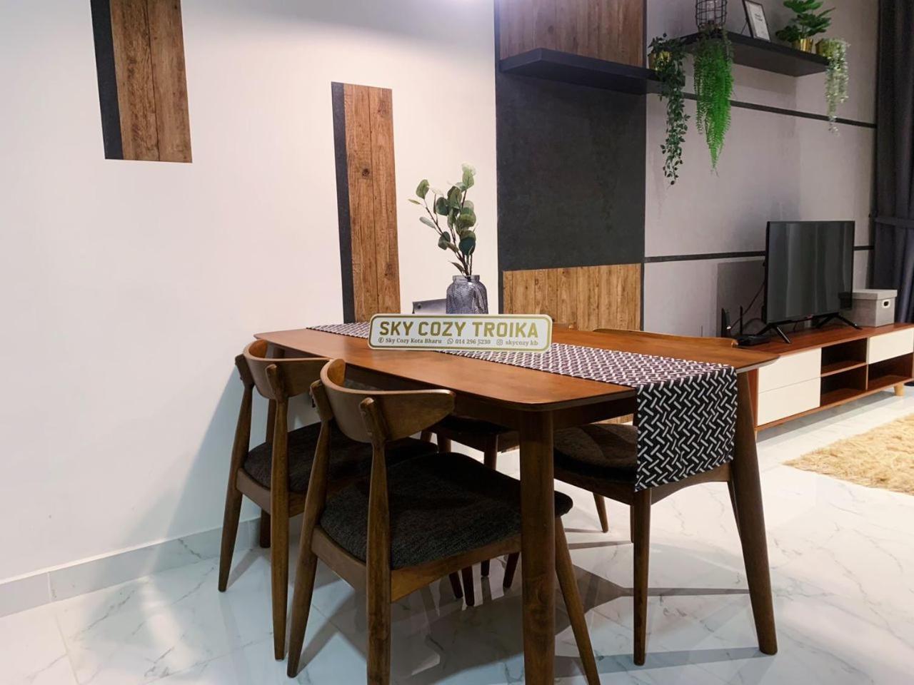 Sky Cozy Troika Residence, 1 Bedroom 4-6 Pax, 2 Bedrooms 6-8 Pax, Pool Vew, Sky & City View, Free Parking, Pool, Unlimited Wifi & Netflix Kota Bharu Zewnętrze zdjęcie