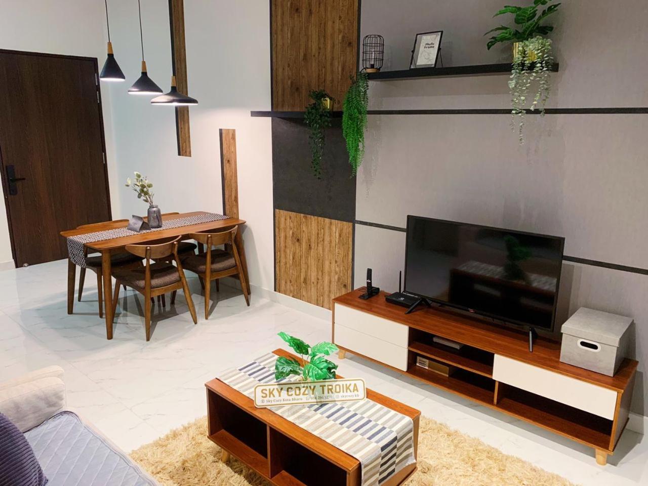 Sky Cozy Troika Residence, 1 Bedroom 4-6 Pax, 2 Bedrooms 6-8 Pax, Pool Vew, Sky & City View, Free Parking, Pool, Unlimited Wifi & Netflix Kota Bharu Zewnętrze zdjęcie