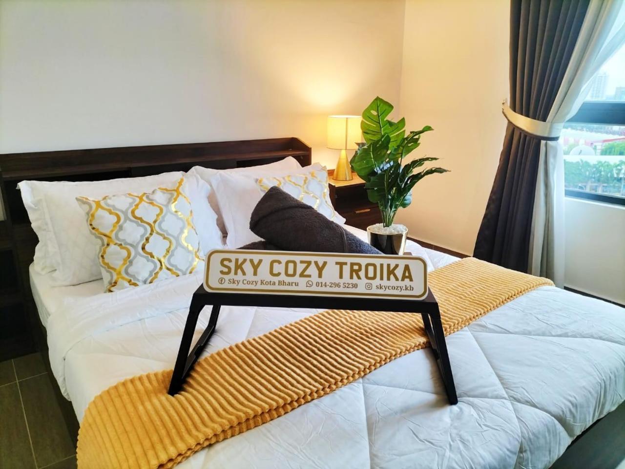 Sky Cozy Troika Residence, 1 Bedroom 4-6 Pax, 2 Bedrooms 6-8 Pax, Pool Vew, Sky & City View, Free Parking, Pool, Unlimited Wifi & Netflix Kota Bharu Zewnętrze zdjęcie