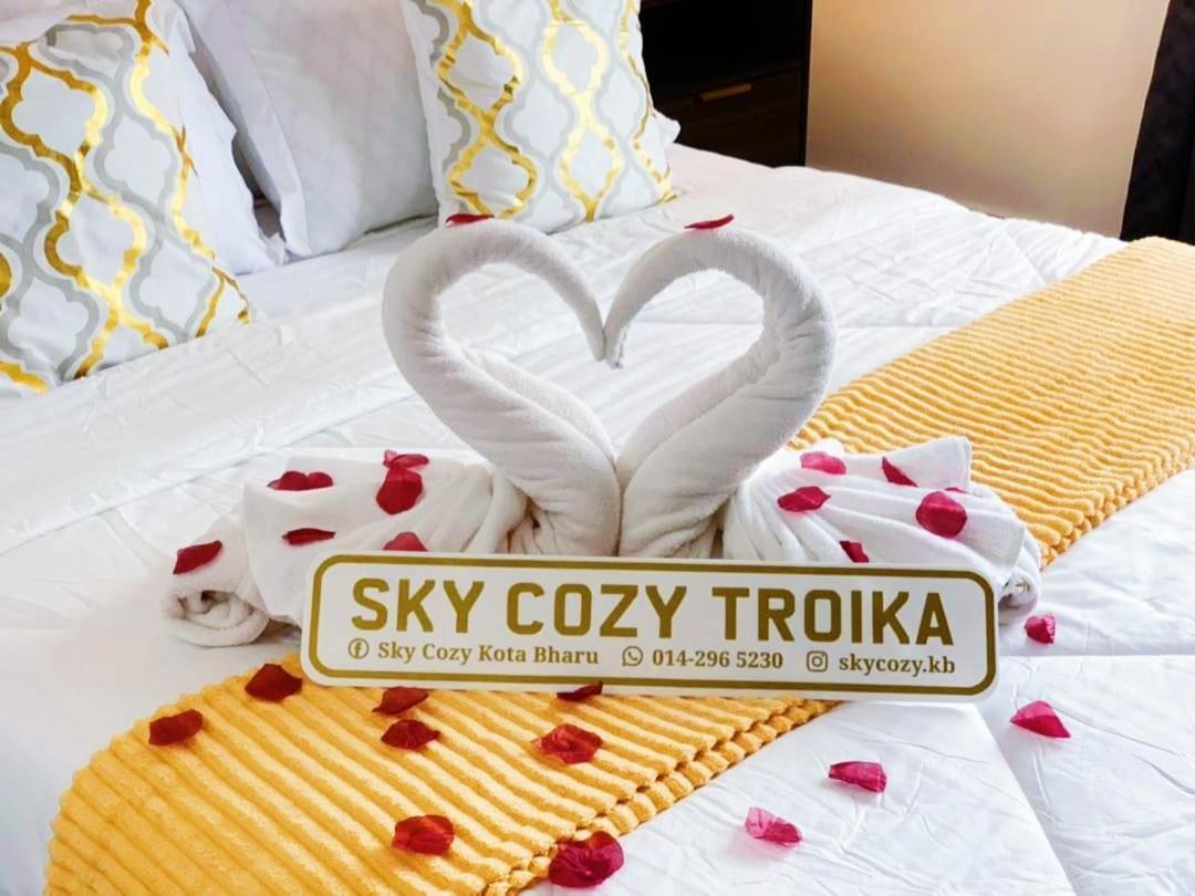 Sky Cozy Troika Residence, 1 Bedroom 4-6 Pax, 2 Bedrooms 6-8 Pax, Pool Vew, Sky & City View, Free Parking, Pool, Unlimited Wifi & Netflix Kota Bharu Zewnętrze zdjęcie