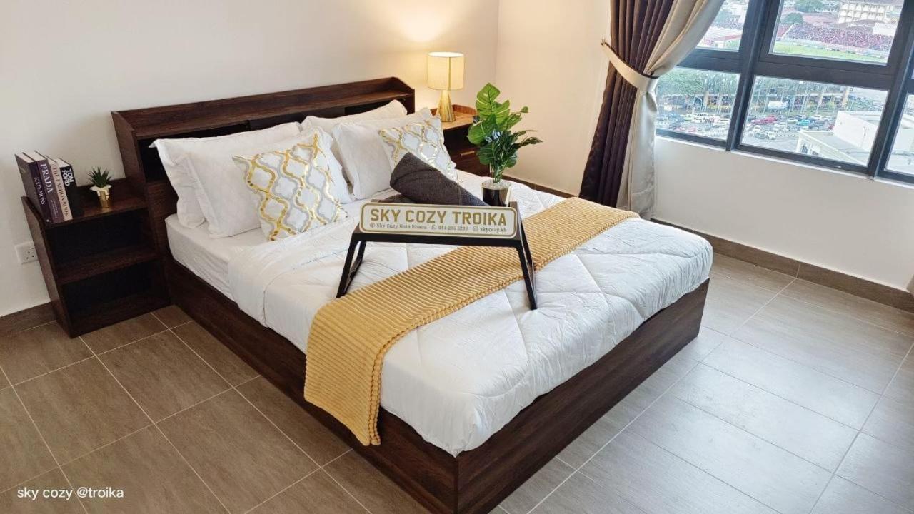 Sky Cozy Troika Residence, 1 Bedroom 4-6 Pax, 2 Bedrooms 6-8 Pax, Pool Vew, Sky & City View, Free Parking, Pool, Unlimited Wifi & Netflix Kota Bharu Zewnętrze zdjęcie