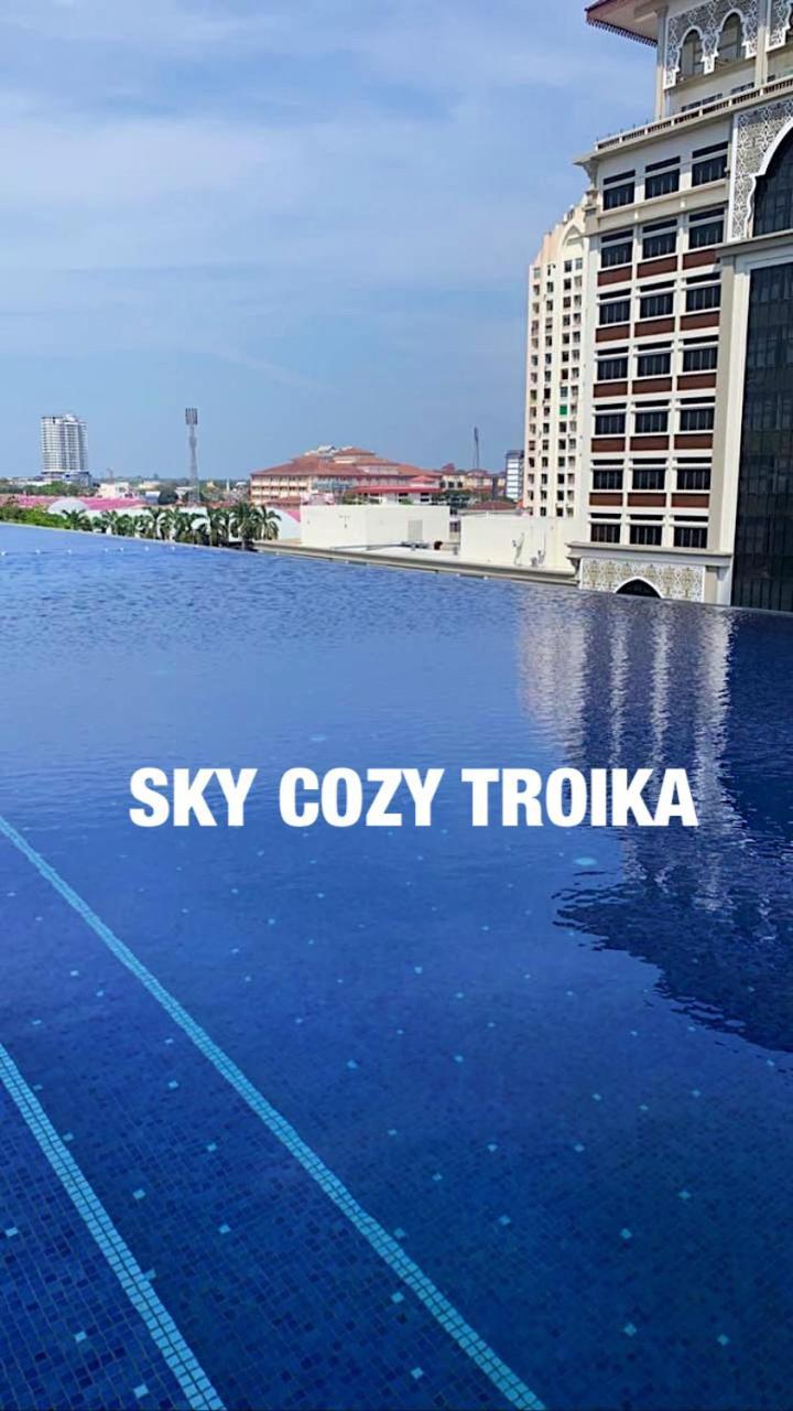 Sky Cozy Troika Residence, 1 Bedroom 4-6 Pax, 2 Bedrooms 6-8 Pax, Pool Vew, Sky & City View, Free Parking, Pool, Unlimited Wifi & Netflix Kota Bharu Zewnętrze zdjęcie