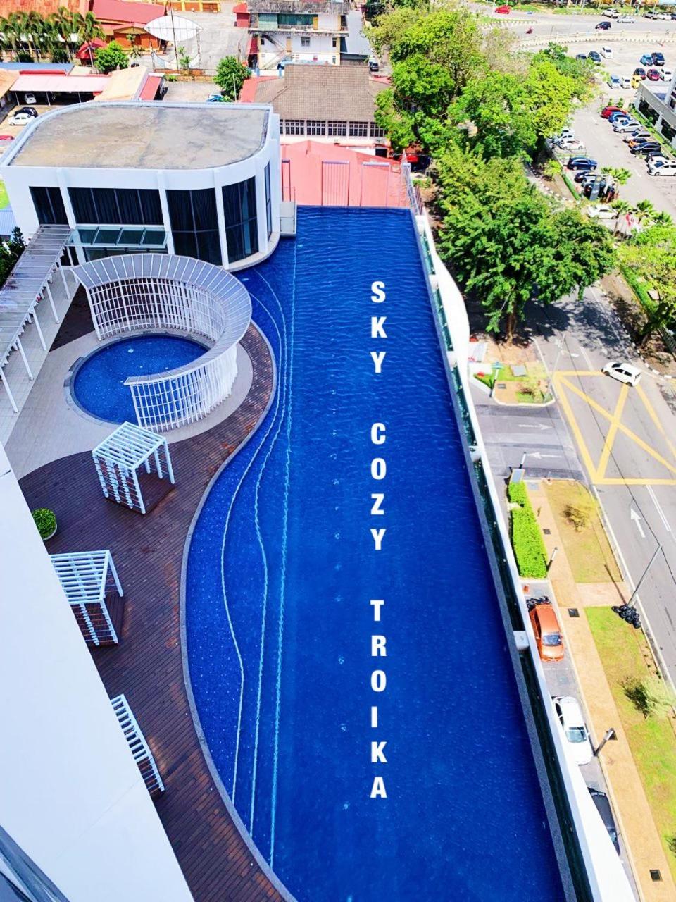 Sky Cozy Troika Residence, 1 Bedroom 4-6 Pax, 2 Bedrooms 6-8 Pax, Pool Vew, Sky & City View, Free Parking, Pool, Unlimited Wifi & Netflix Kota Bharu Zewnętrze zdjęcie
